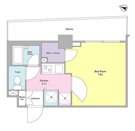 コンフォリア文京白山間取り図