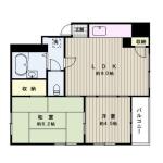 マンション西片 間取り図