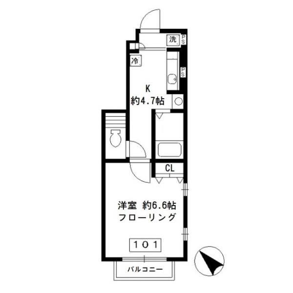 白山ヒルズ間取り図