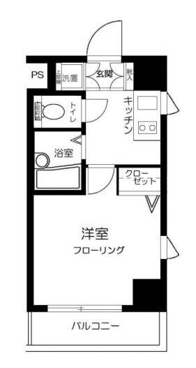 スカイコート東大前壱番館間取り図