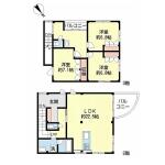 千石2丁目メゾネット 間取り図