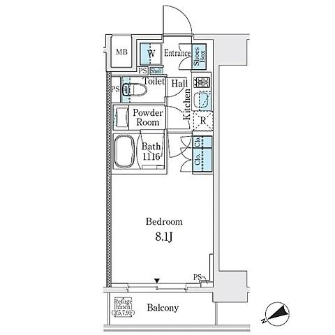 プライマル御茶ノ水間取り図