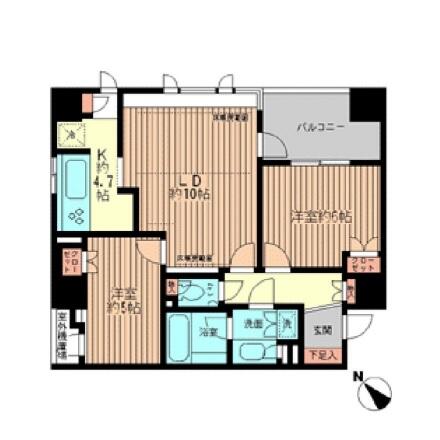 ヒルズ目白台間取り図