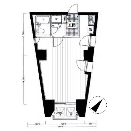 小石川ウォールズ（KOISHIKAWA WALLS）間取り図