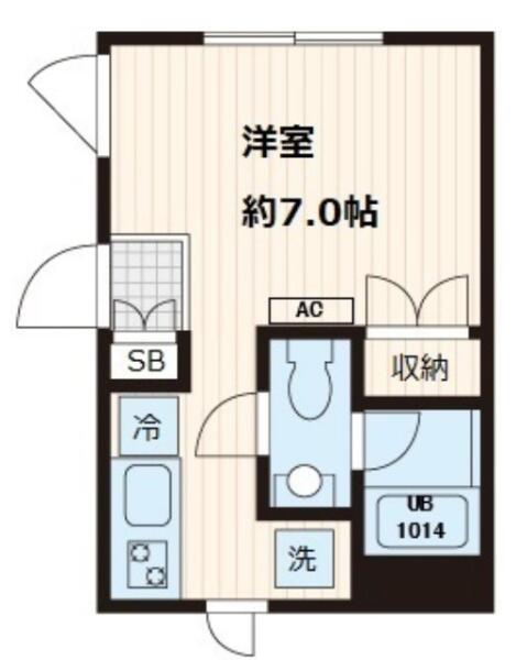 Fullea本郷（フレア本郷） 102号室 間取り図