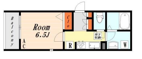 コリーナ小石川 102号室 間取り図