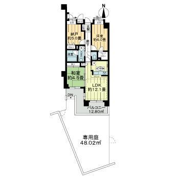 ライオンズガーデンヒルズ白山間取り図