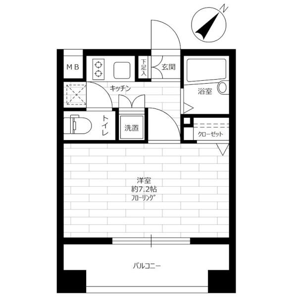 ステージグランデ文京大塚間取り図