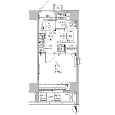 アルテシモ　モーレ間取り図