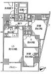 ルネ文京白山間取り画像
