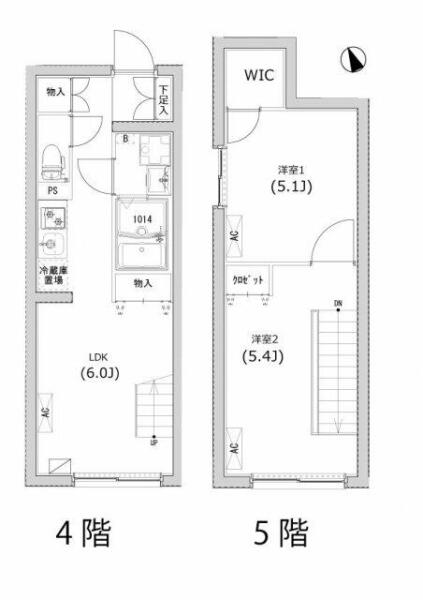 リーガランド江戸川橋間取り図