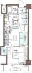 コンフォート文京小石川 208 間取り図