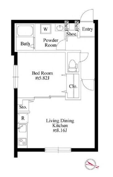 PASEO文京茗荷谷間取り図