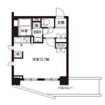 レジディア御茶ノ水 間取り図