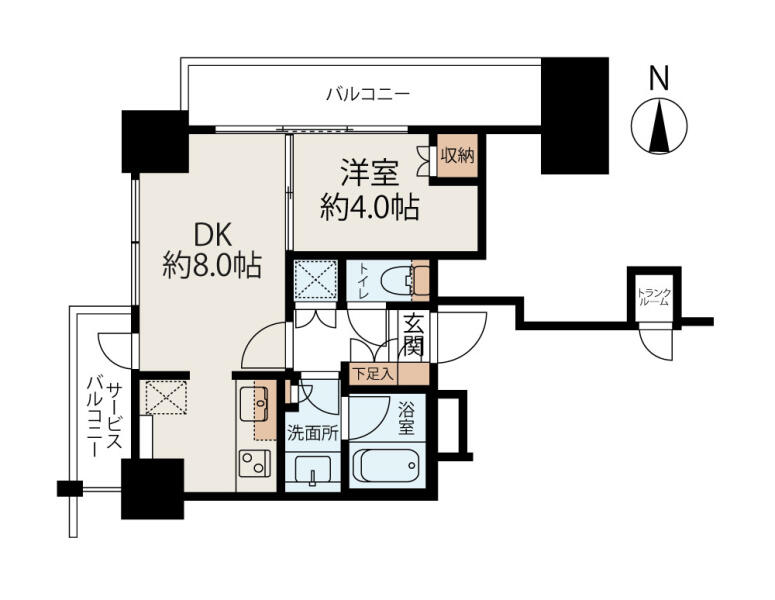 文京 GARDEN THE SOUTH間取り図