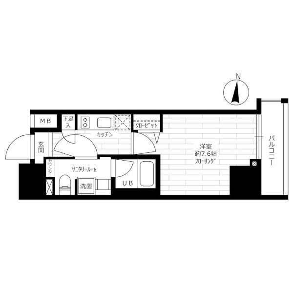 ステージグランデ文京白山間取り図