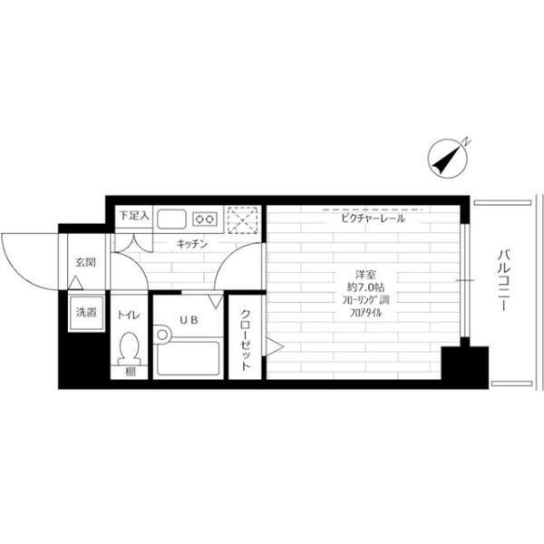 ステージファースト本駒込間取り図