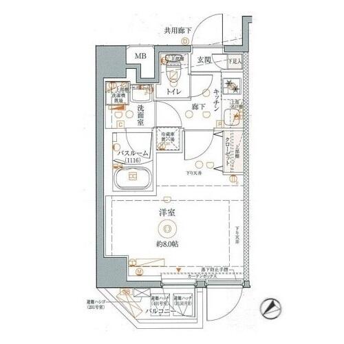 CREVISTA文京江戸川橋　～クレヴィスタ文京江戸川橋～間取り図