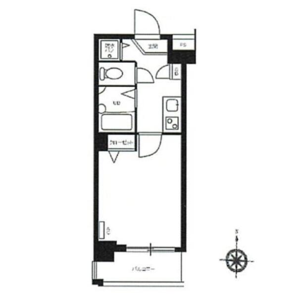 スカイコート文京小石川第5間取り図