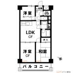 ライオンズマンション白山 間取り図