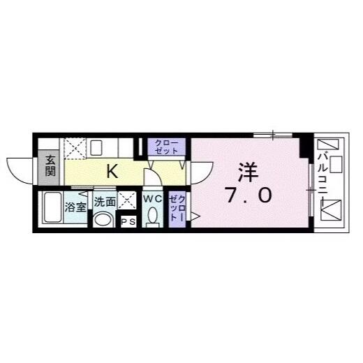 グランボヌール茗荷谷間取り図