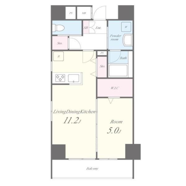 Terrace The 本郷 201号室 間取り図