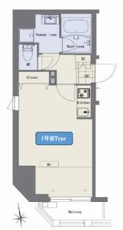 キャッスルパレス江戸川橋間取り図