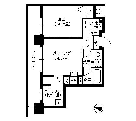 クリオ文京小石川間取り図