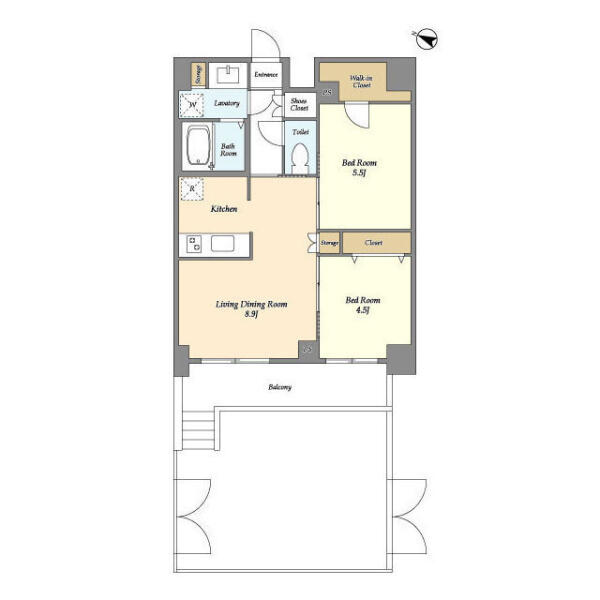 URBANLINK護国寺　～アーバンリンク護国寺～ 112号室 間取り図