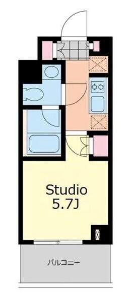 エスティメゾン千石 105号室 間取り図
