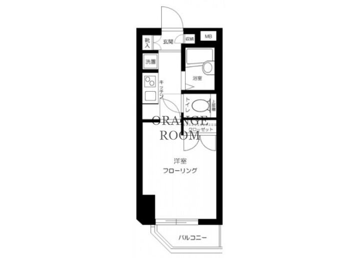メインステージ飯田橋間取り図