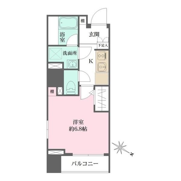 WHARF文京茗荷谷間取り図