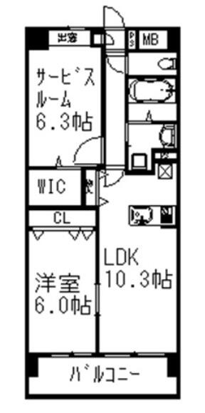 プライムアーバン千駄木間取り図