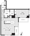 ヒルサイド白山 303 間取り図