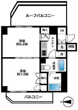 AXAS白山（アクサス白山）間取り図