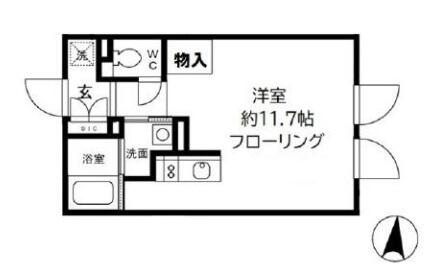 アレーロ白山II　～ALERO Hakusan II～間取り図