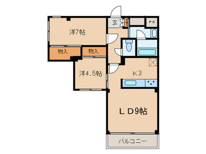 メゾン・シャルマン間取り図