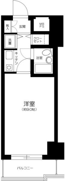 千駄木リリエンハイム間取り図