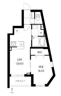 CREVANCE神楽坂（クレヴァンス神楽坂） 205号室 間取り図