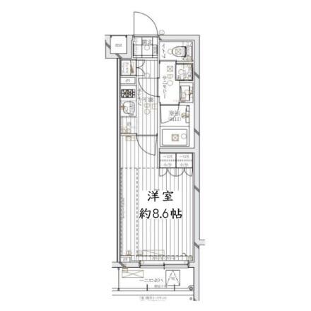 REGALIZ文京大塚（レガリス文京大塚） 105号室 間取り図