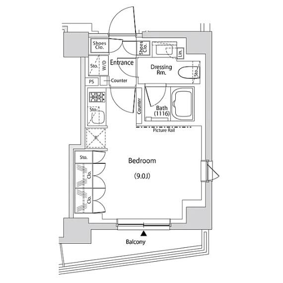 ザ・パークハビオ文京目白台プレイス間取り図