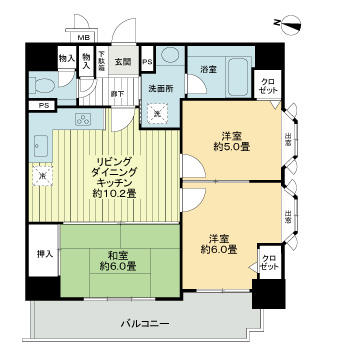 レクセルマンション音羽間取り図