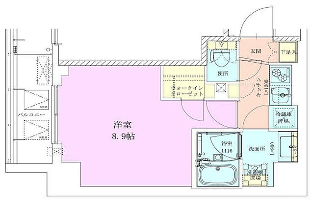 RBM本郷レジデンス 703号室 間取り図