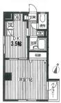 クレスト本郷 301 間取り図