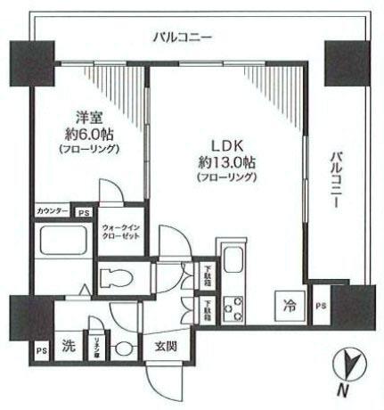 スカイコートパレス東大前間取り図