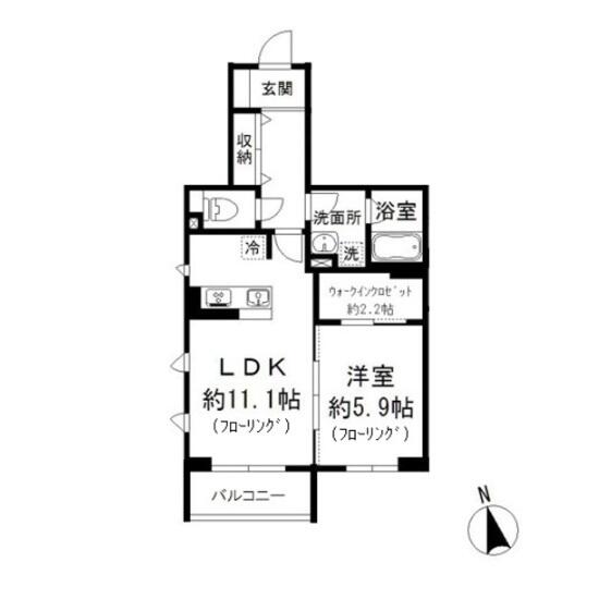 小日向テラスハウス間取り図