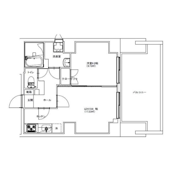 リベール西片間取り図