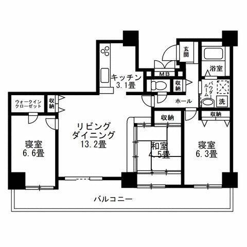 L-AGE エルアージュ小石川B棟間取り図