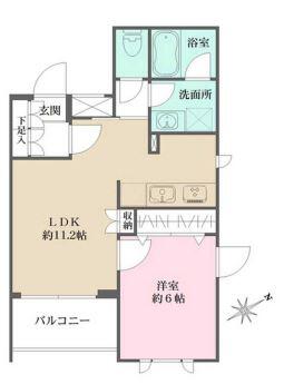 ACPレジデンス文京春日間取り図