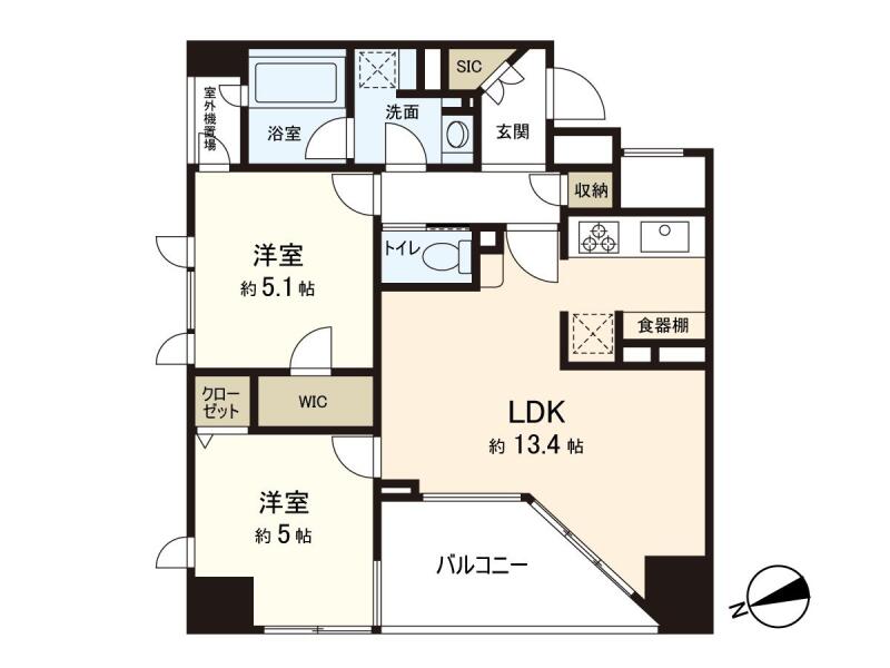 アトラスステイシア文京千駄木間取り図